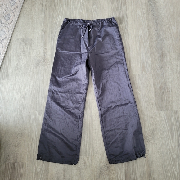 NWT Princess Polly Harran Parachute Pants In Charcoal Grey - Picture 4 of 8